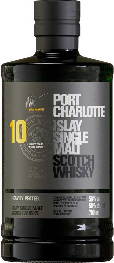 Whisky Bruichladdich Port Charlotte 10 - 700mL