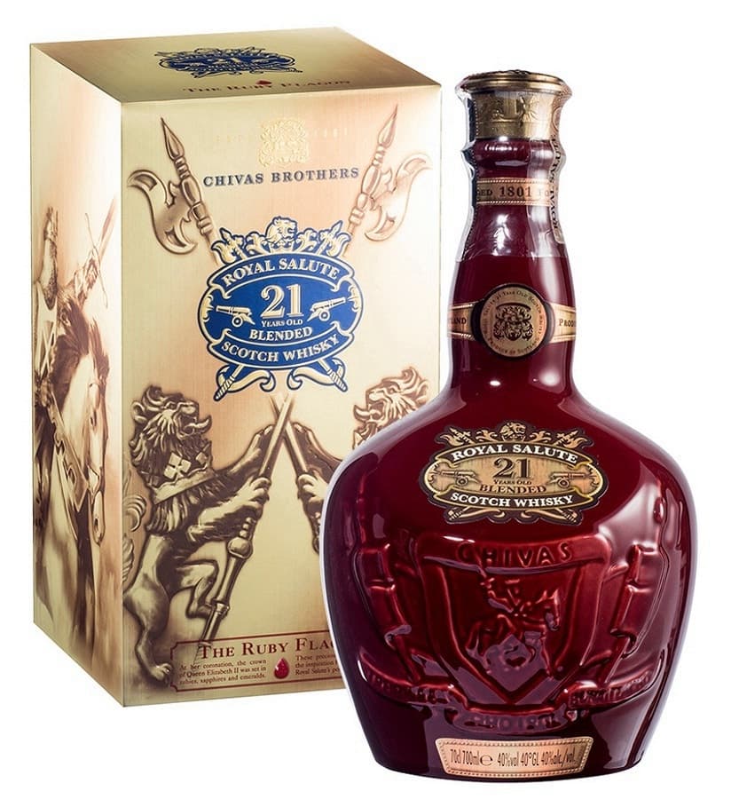 Whisky Chivas Brothers Royal Salute 21 Anos 700ml Cx