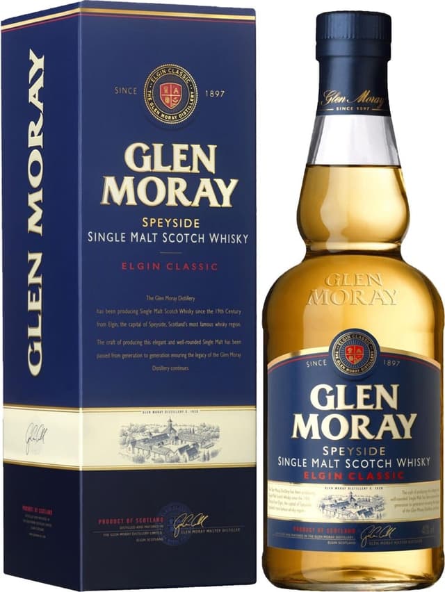 Whisky Glen Moray Classic Single Malt 350mL