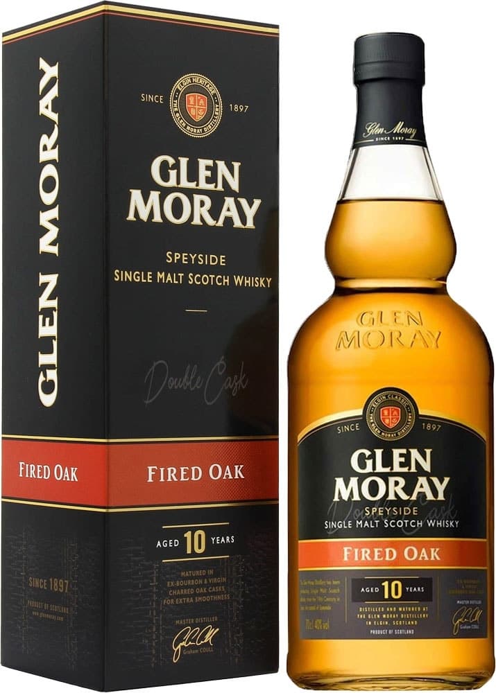 Whisky Glen Moray Heritage 10 Anos Fired Oak 700mL