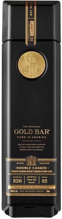 Whisky Gold Bar Black Double Cask Bourbon - 750mL
