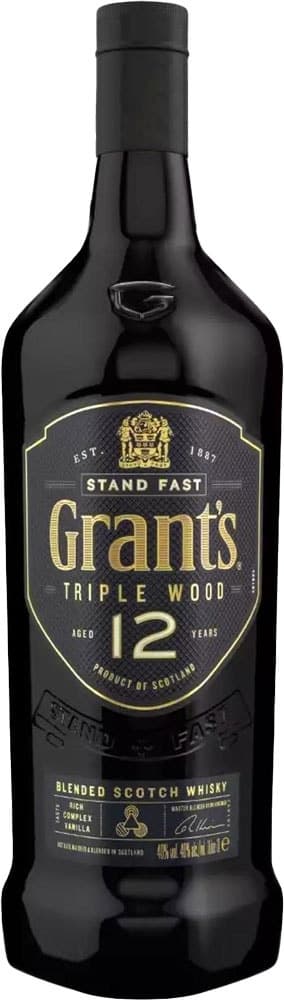 Whisky Grants Triple Wood 12 Anos 1L