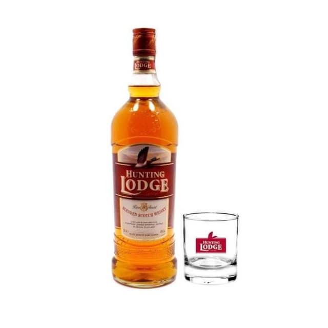 Whisky Hunting Lodge com Copo 1L