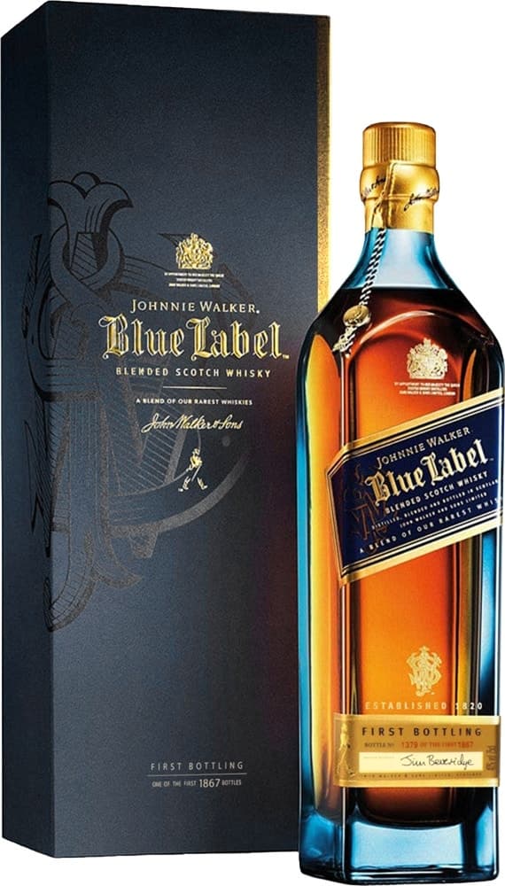 Whisky Johnnie Walker Blue Label First Bottling 750mL
