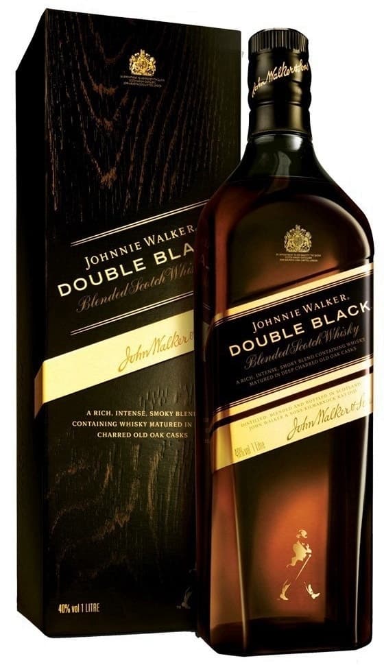 Whisky Johnnie Walker Double Black 1 Litro com Caixa