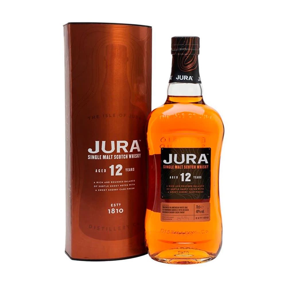 Whisky Jura Single Malt 700ml 12 Anos