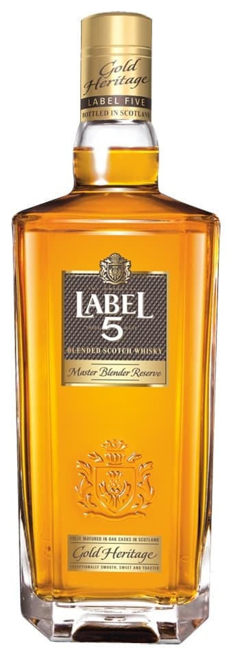 Whisky Label 5 Gold Heritage 750mL