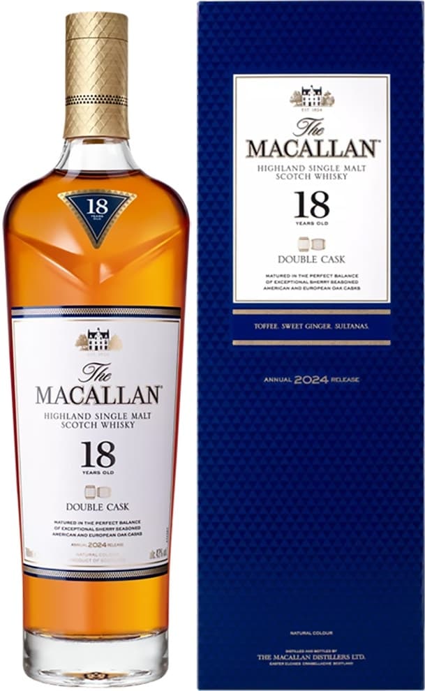 Whisky Macallan Double Cask 18 Anos 700ml