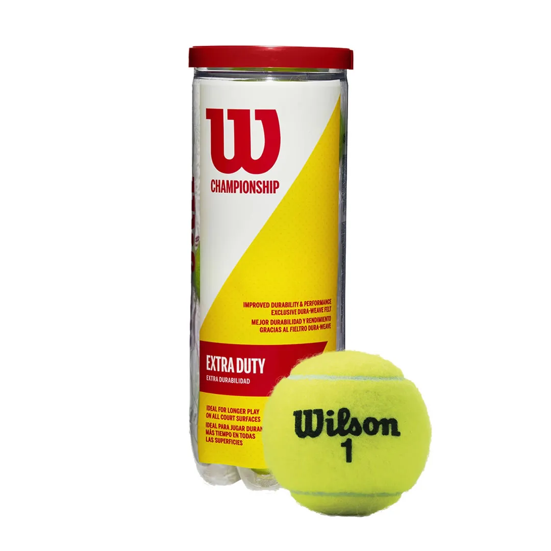 Wilson Pelota para Tênis Extra Duty Wrt1001 X3