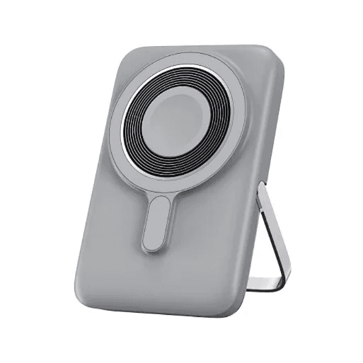Carregador Magnético 3 Em 1 Wireless Wiwu Wi-P018 Cinza