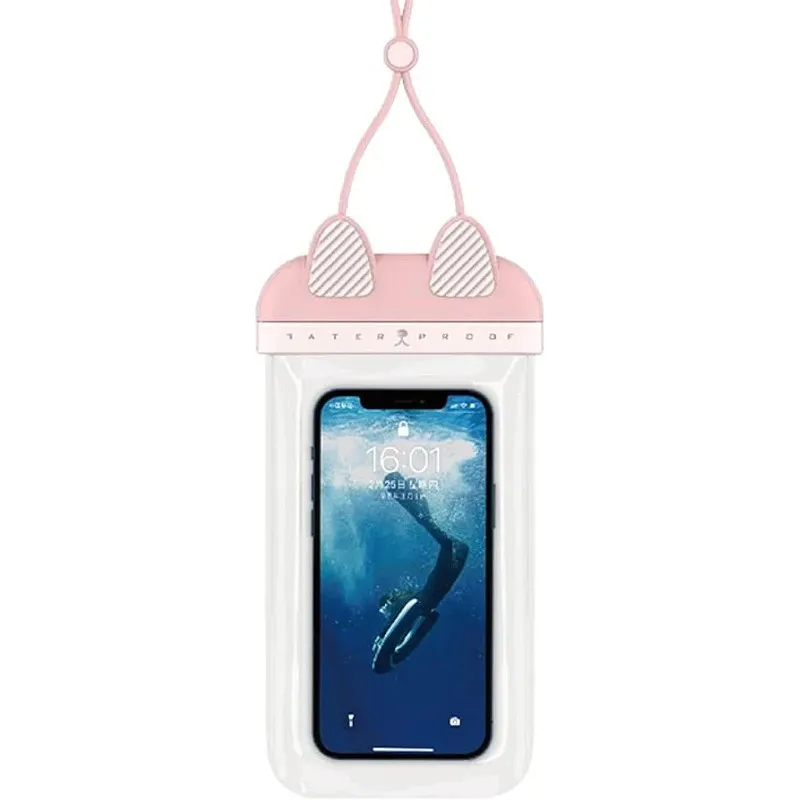Celular Wiwu Porta Celular Kitty Waterprof Rosa