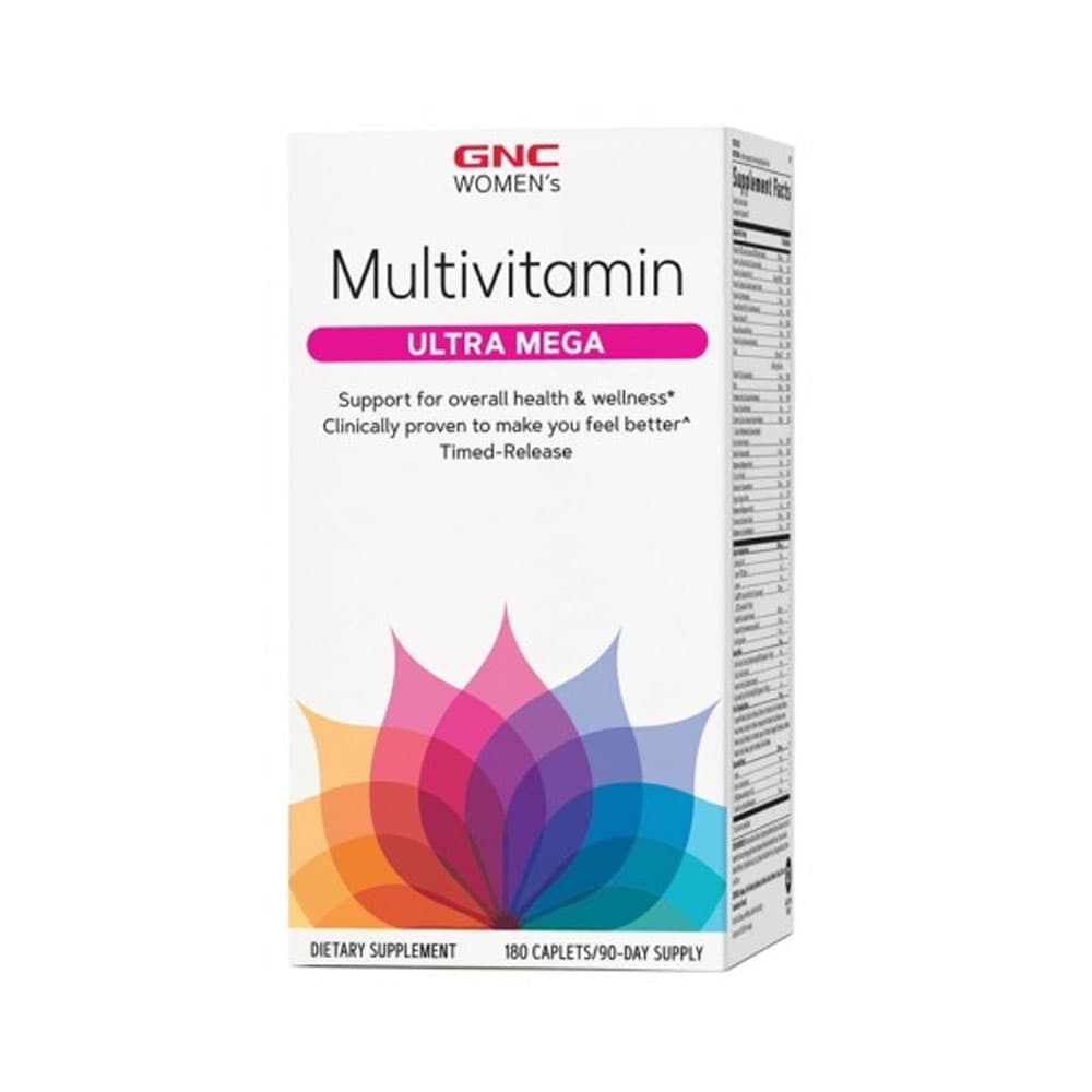 Cápsulas Gnc Ultra Mega Feminino 180