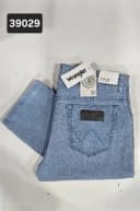 Calça Masculina Wrangler Texas Slim 34 Azul Tam. 34