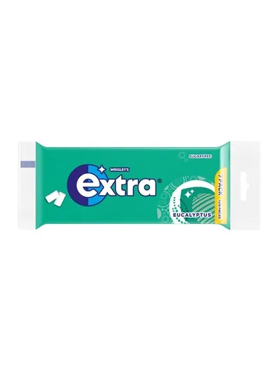 Chiclete Extra Eucalipto Sem Açúcar 98G