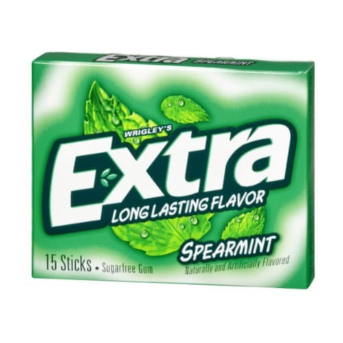 Chiclete Wrigleys Extra Spearmint Sem Açúcar 98G
