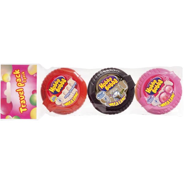 Chiclete Wrigleys Hubba Bubba Pack C/3 168GR