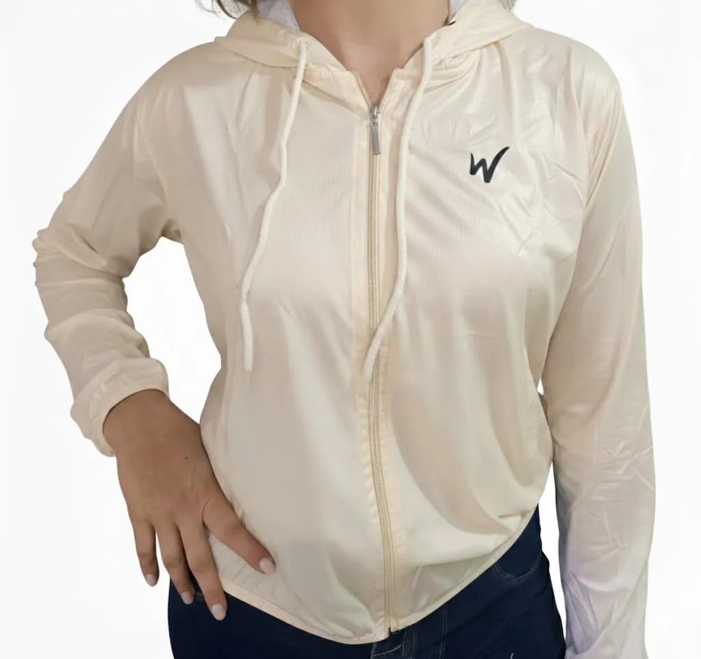 Jaqueta Wuarani Metalizada 100555 Bege (Xs)