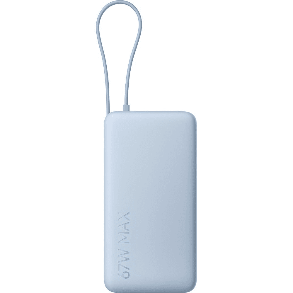 Power Bank Xiaomi BHR0808GL 20000mAh 67W C/ Cabo USB-C Azul