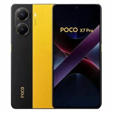 Celular Xiaomi Poco X7 Pro 5G 12/256GB Amarelo 90W