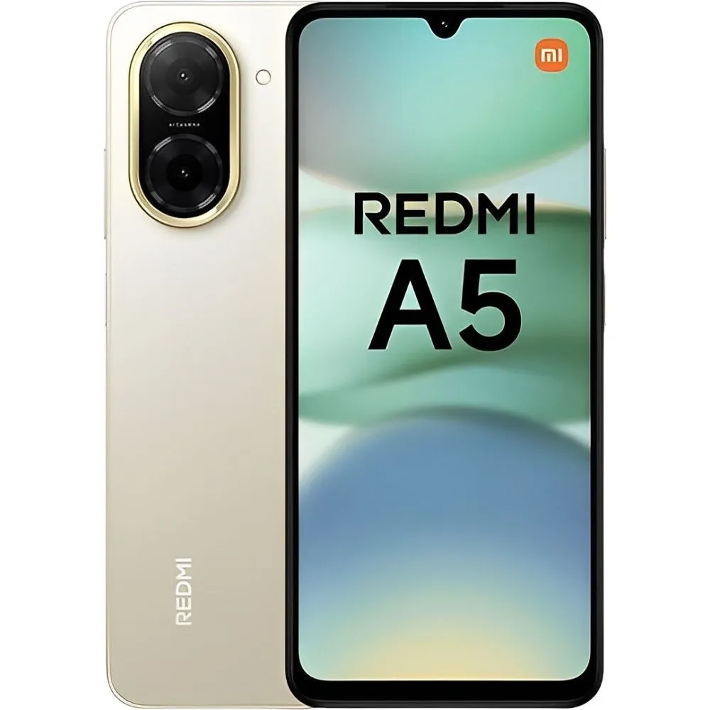 Celular Xiaomi Redmi A5 6.88" Dual Chip 4/128GB Dourado 15W