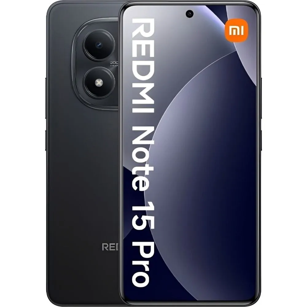 Celular Xiaomi Redmi Note 15 Pro 8/256GB Preto 45W