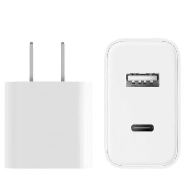 Carregador de Parede Xiaomi Mi 33W USB-A + USB-C BHR4995GL