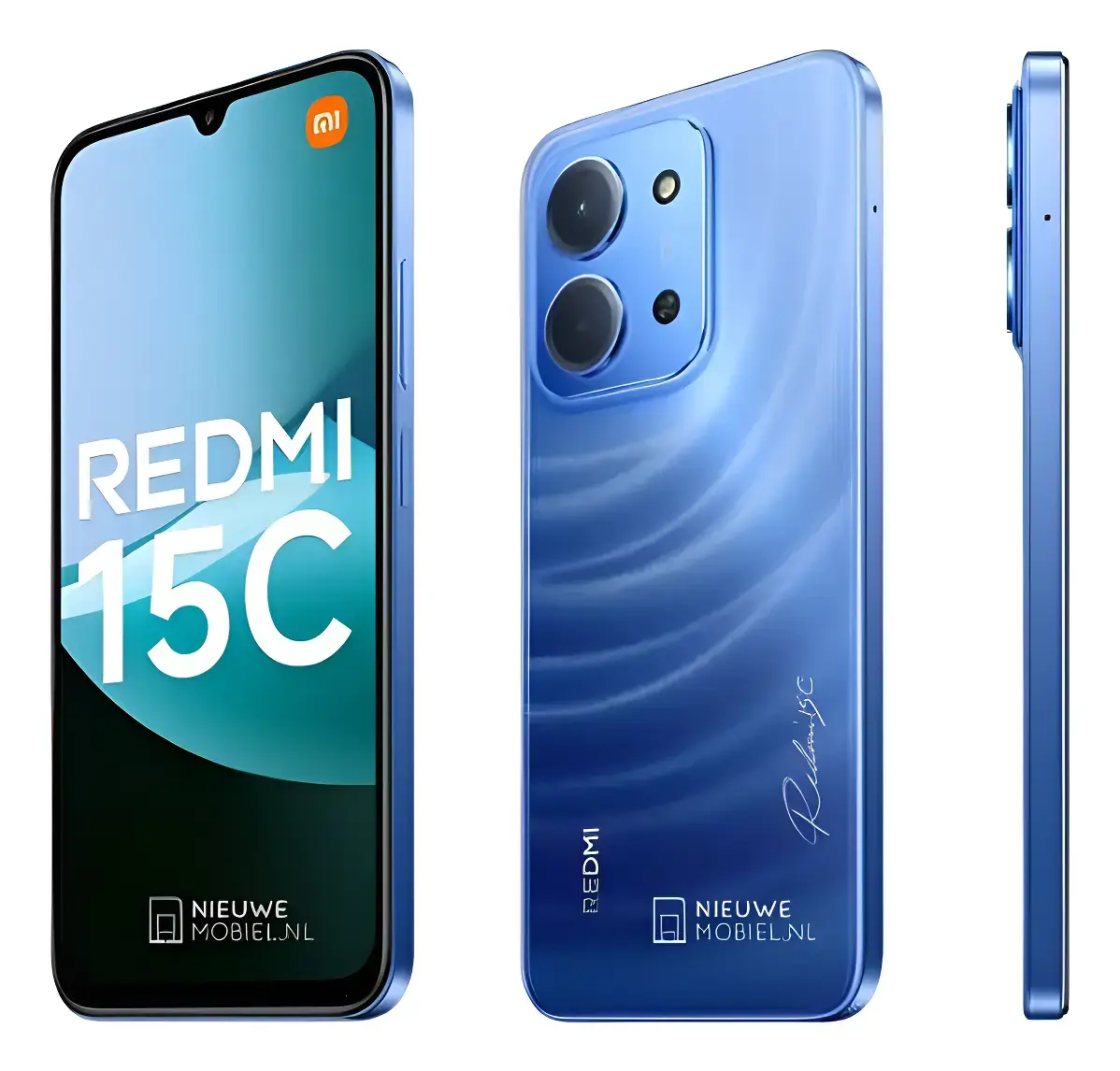 Celular Xiaomi Redmi 15C 4GB 128GB Azul