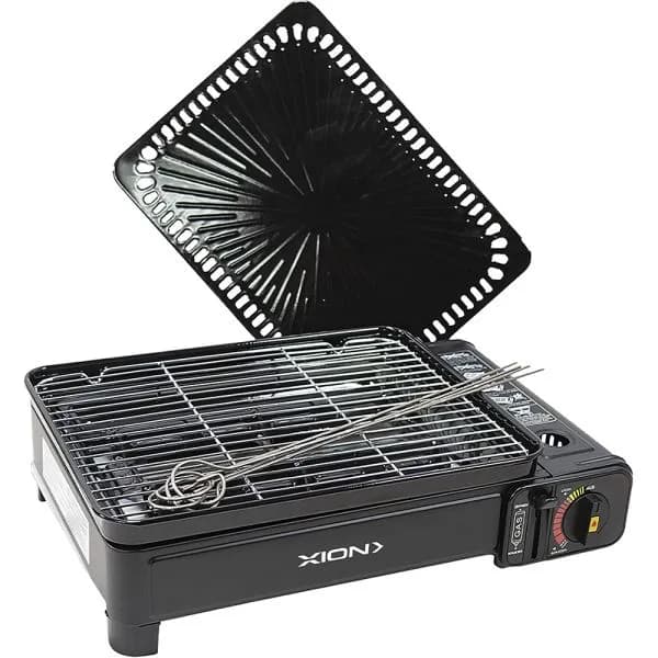 Parrilla Grill A Gás Xion Xi-Bbqg18 1500W Preto