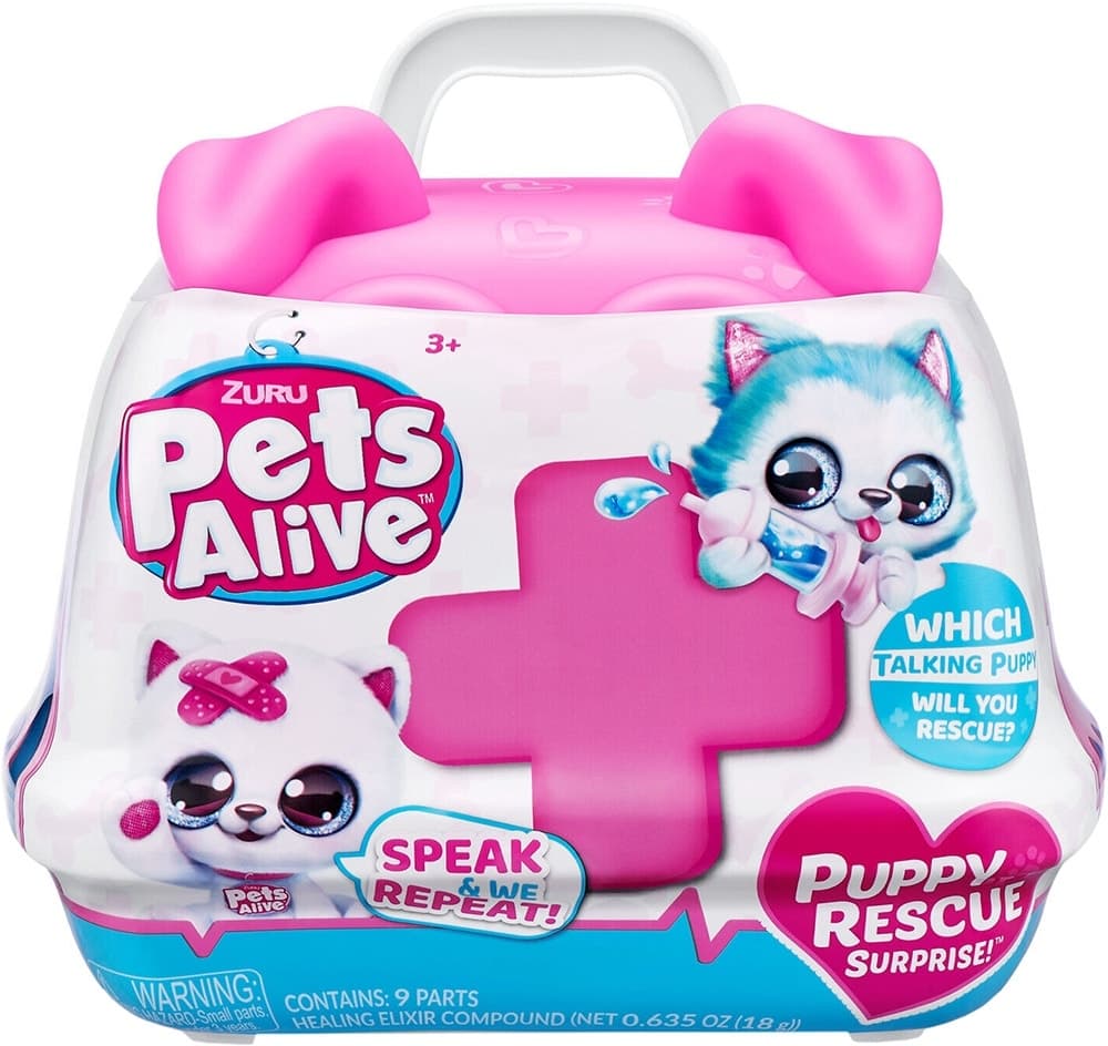 Brinquedo Zuru Pets Alive Puppy Rescue