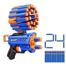 Pistola de Água Zuru X-Shot Insanity Micro com 24 Balas