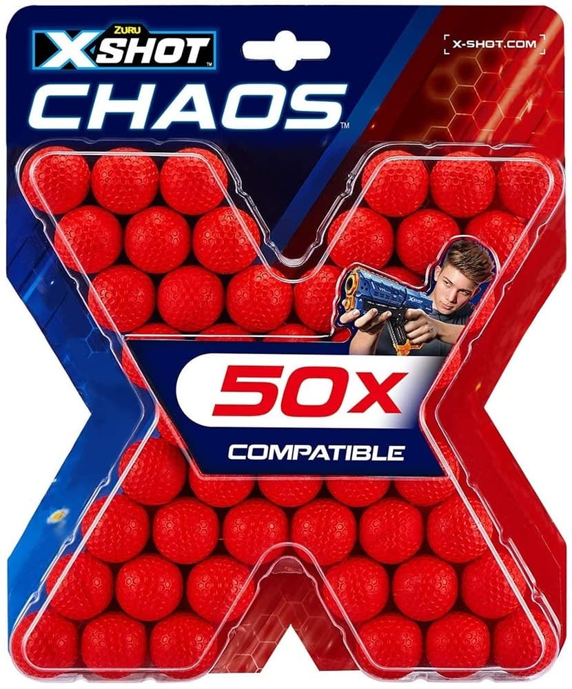 Refil Zuru X-Shot Chaos (50 Unidades)