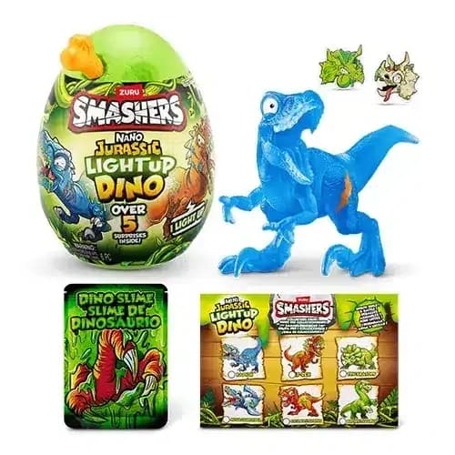 Brinquedo Zuru Smashers Jurassic Nano Dino